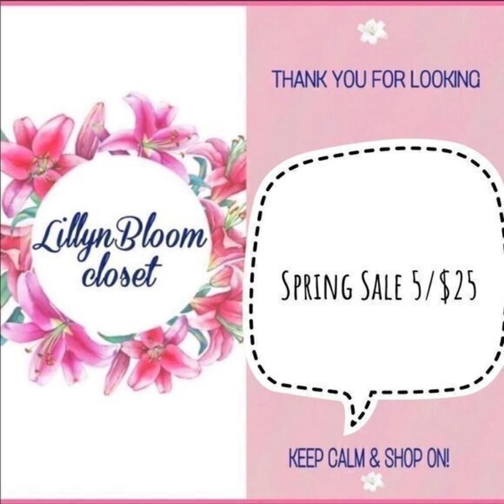SPRING SALE 5/25  ALL items with 🌺
